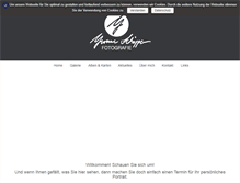 Tablet Screenshot of foto-schoepper.de